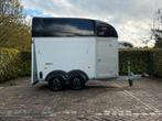 Nieuwstaat 2 paards Humbaur equitos met zadelkamer vol alu, Dieren en Toebehoren, Paarden en Pony's | Trailers en Aanhangwagens