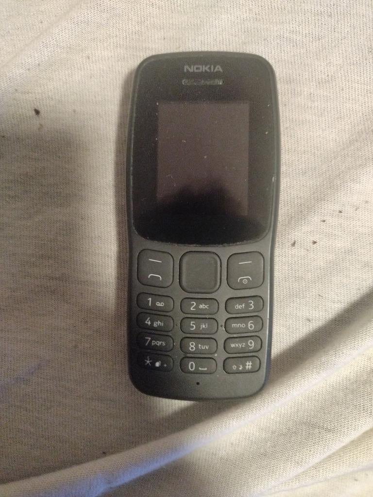 Nokia 106 TA-1114 DS 4 GB, Zwart, OEM
