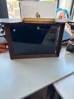 Antieke militaire vitrinekast met lamp (ca. 1930–1950), Verzamelen, Verzenden, Landmacht, Nederland