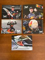 Max Verstappen handtekening kaarten (5 stuks), Ophalen of Verzenden, Nieuw, Overige sporten, Overige typen