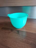 Plastic mengkom meng kom met maataanduiding tot 1.5L 1.5 L, Huis en Inrichting, Ophalen of Verzenden, Gebruikt, Groen, Bak of Kom