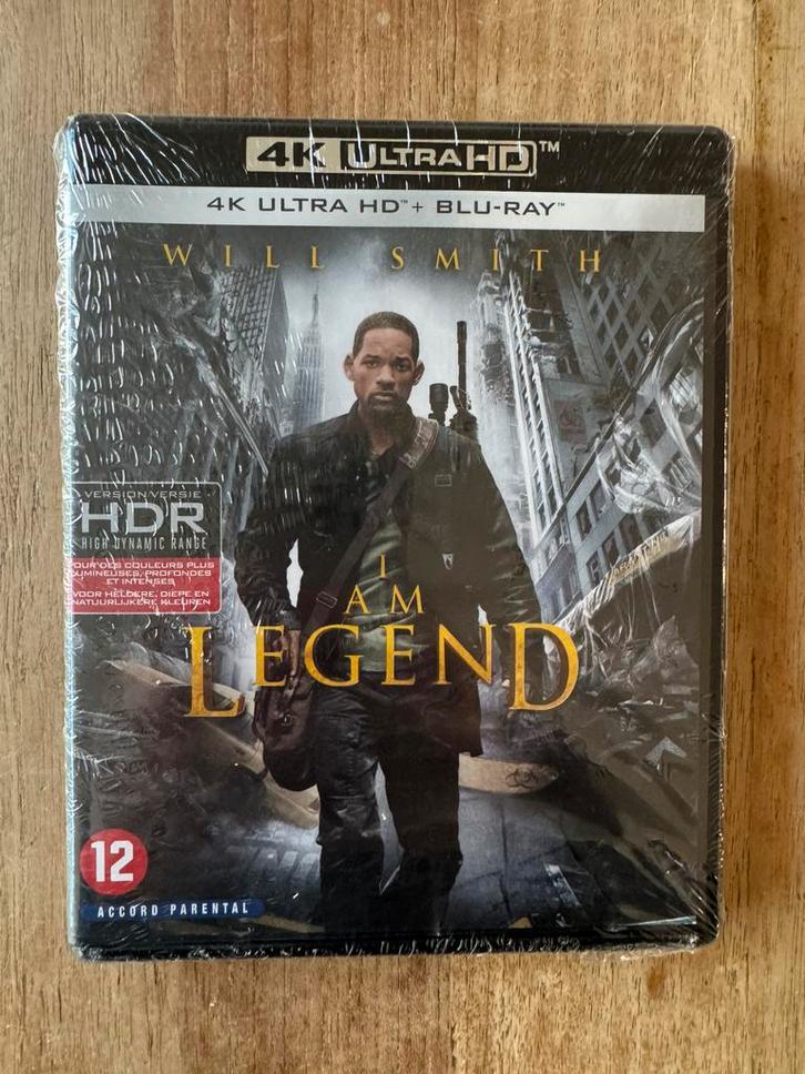 I am legend 4K ultra HD blu ray NL NLO - nieuw in seal, Cd's en Dvd's, Blu-ray, Nieuw in verpakking, Actie, Ophalen of Verzenden