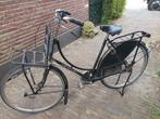 gazelle omafiets: stangremmen, licht, slot, fiets, stapfiets, Ophalen, Gebruikt