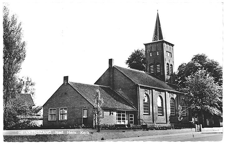 700273 Heinkenszand Zeeland 1972 Ned Herv Kerk Zegel niet ge, Verzamelen, Ansichtkaarten | Nederland, Gelopen, Zeeland, 1960 tot 1980