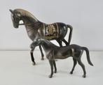 Bronzen paarden, Antiek en Kunst, Ophalen, Brons