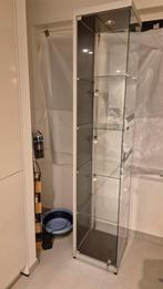 Glazen Vitrinekast met LED & Slot, Huis en Inrichting, Ophalen of Verzenden