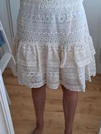Nikkie cremekleurig rokje, zgan, Verzenden, Wit, Zo goed als nieuw, Nikkie
