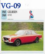 VG9 Autokaart Gilbern genie ( 1965 - 1969 ), Verzenden, Zo goed als nieuw, Auto's