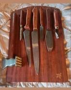 Karlsson & Nilsson carving set meat cleaver wall mount ZGAN, Huis en Inrichting, Ophalen of Verzenden, Zo goed als nieuw