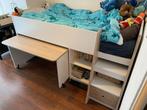 Halfhoogslaper met uitschuifbaar bureau (Pierre), Ophalen, Gebruikt, Halfhoogslaper
