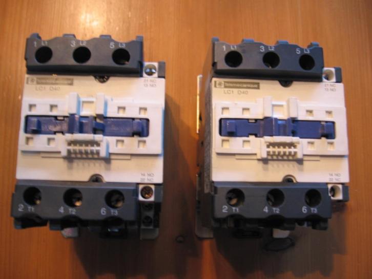 Telemecanique magneetschakelaar LC1D40., Hobby en Vrije tijd, Elektronica-componenten, Gebruikt, Verzenden