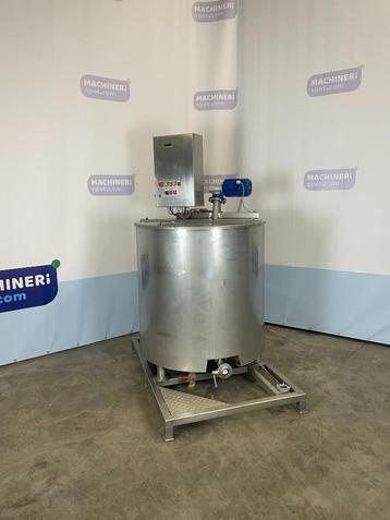 Mengtank, mixtank, verwarm tank, pasteur beschikbaar voor biedingen