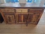 Dressoir massief hout, Huis en Inrichting, Kasten | Dressoirs, Ophalen, Zo goed als nieuw, 25 tot 50 cm, 150 tot 200 cm