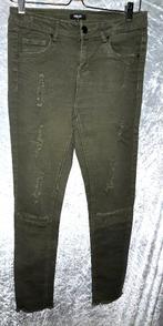 Stoere groene spijkerbroek van Coolcat Maat M, Ophalen of Verzenden, Zo goed als nieuw, Overige kleuren, W30 - W32 (confectie 38/40)