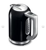 KITCHENAID waterkoker “Onyx Zwart” 1.7liter - ZGAN!!!, Rvs, 1 tot 2 liter, Ophalen of Verzenden, Zo goed als nieuw