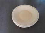8 diepe bordjes/schaaltjes Stavanger Flint Geel, Huis en Inrichting, Keuken | Servies, Keramiek, Ophalen of Verzenden, Zo goed als nieuw