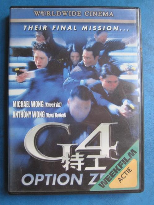 G4 Option Zero, Cd's en Dvd's, Dvd's | Actie, Zo goed als nieuw, Actie, Vanaf 12 jaar, Ophalen of Verzenden