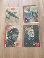 Aantal Duits/Nederlandse tijdschriften WOII, Ophalen of Verzenden, Luchtmacht, Duitsland, Boek of Tijdschrift