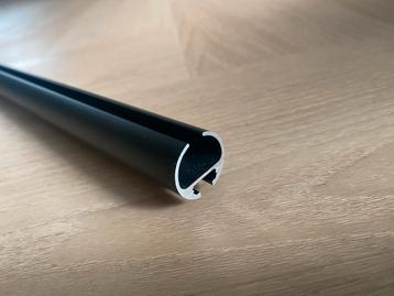 Interrails Gordijnrails Matzwart (drie lengtes) beschikbaar voor biedingen