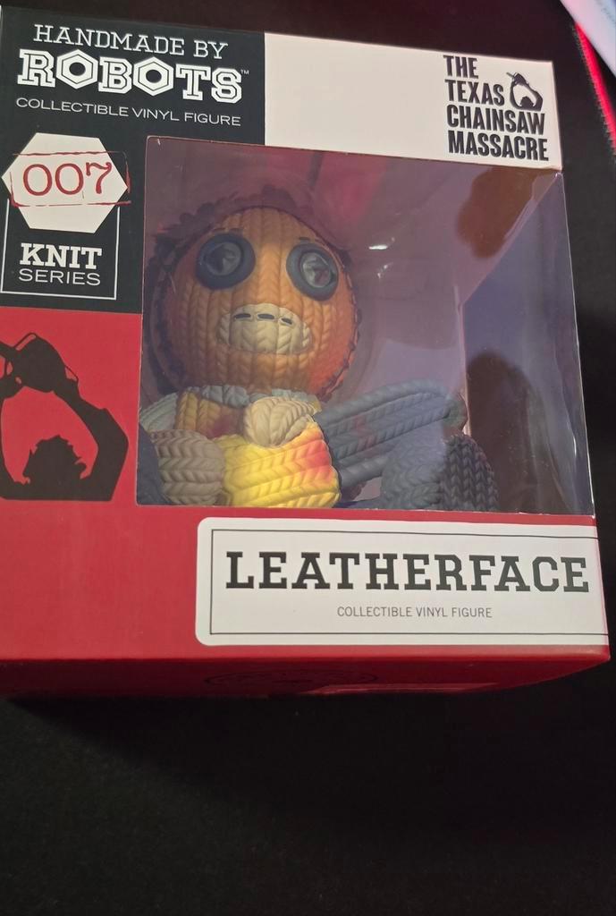 FUNKO POP LEATHERFACE NIEUW HANDMADE ROBOTS, Verzamelen, Poppetjes en Figuurtjes, Nieuw, Ophalen of Verzenden