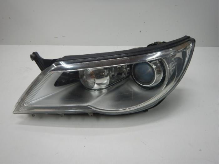 VW Tiguan 5N0 Koplamp Links L Xenon LED, Auto-onderdelen, Verlichting, Gebruikt, Ophalen of Verzenden