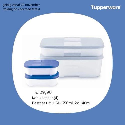Tupperware koelkast set , nieuw,, Huis en Inrichting, Keuken | Tupperware, Nieuw, Overige typen, Ophalen of Verzenden