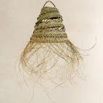 Lampenkap Mono Zeegras 30x30cm - Ibiza Stijl, Huis en Inrichting, 25 tot 50 cm, Beige, Vierkant, Nieuw
