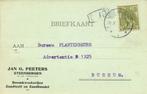 Jan G. Peeters, Steenbergen - 10.1926? - briefkaart, Ophalen of Verzenden, Briefkaart