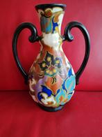 Regina Gouda plateel, decoratieve (Rosario )vaas, Ophalen of Verzenden