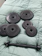 Dumbbellset, Sport en Fitness, Fitnessmaterialen, Ophalen, Gebruikt, Armen, Halterset