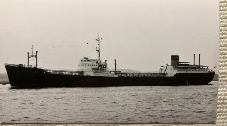 ROSSUM - Vinke  Stv Mij Oostzee, Verzamelen, Scheepvaart, Zo goed als nieuw, Kaart, Foto of Prent, Ophalen of Verzenden