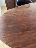 Eettafel met stoelen, Ophalen, 100 tot 150 cm, Klassiek, 200 cm of meer