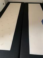 Boxspring 2 keer 70 x 200 met Mattsleeps matras, Huis en Inrichting, Ophalen, Gebruikt, Tweepersoons, 140 cm