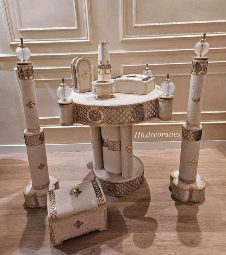 Hennatafel te koop, Hobby en Vrije tijd, Feestartikelen | Verhuur, Ophalen of Verzenden