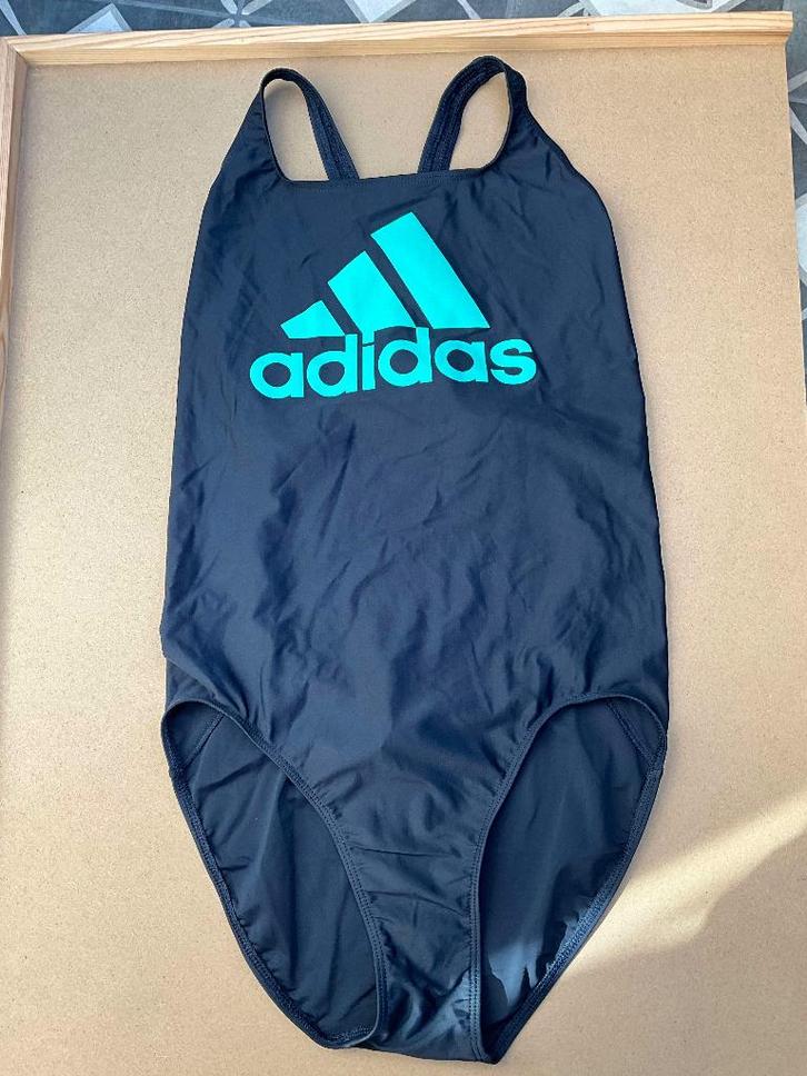 Adidas Performance infinitex sportbadpak Blauw/Turquoise 40, Kleding | Dames, Badmode en Zwemkleding, Nieuw, Badpak, Blauw, Ophalen of Verzenden