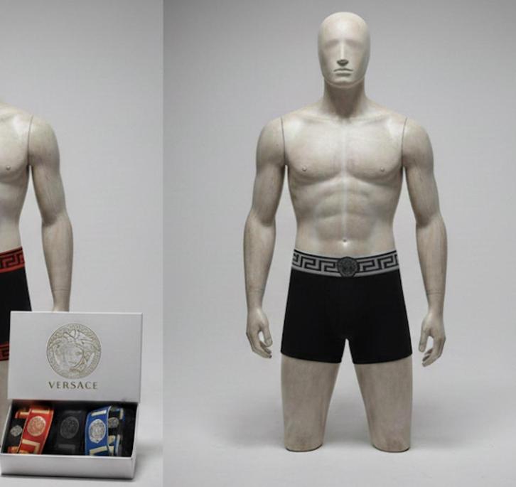 VERSACE DELUXE HERENBOXERS, Kleding | Heren, Ondergoed, Boxer, Overige kleuren, Ophalen of Verzenden