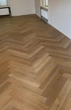 PVC visgraat vloer| laminaat | trapbekleding. Vanaf € 5,-, 75 m² of meer, Nieuw, Ophalen of Verzenden, Eiken laminaat, naturel, hout