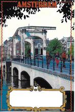 Amsterdam- -Magere Brug. (transparante kaart)., Verzenden, 1980 tot heden, Gelopen, Noord-Holland