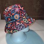 Flower Power Hoed – Nieuw (Maat 56–58), Kleding | Dames, Hoeden en Petten, Ophalen of Verzenden, Nieuw, One size fits all, Hoed