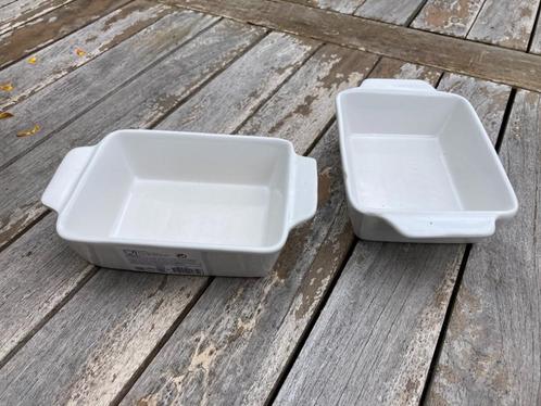 OVENSCHAALTJES GRATINSCHAAL RECHTHOEK hoog 6,5 cm 4 STUKS NI, Huis en Inrichting, Keuken | Servies, Nieuw, Schaal of Schalen, Overige stijlen