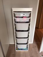 IKEA TROFAST opbergmeubel met 6 bakken – wit, Huis en Inrichting, Kasten | Ladekasten, Ophalen, Minder dan 50 cm, 5 laden of meer
