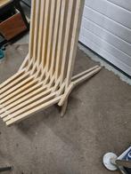 tuinstoel hout designe inklapbaar, Ophalen of Verzenden, 'T Olde Gre-j, Info@toldegrej.nl, Endepoelstraat 20f Didam