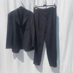 net zwart heren kostuum. mt 50 Merk Hij Him, Maat 48/50 (M), ., Zwart, Ophalen of Verzenden