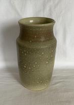 Vintage aarde kleuren vaas, Ophalen of Verzenden, Overige kleuren, Aardewerk of Porselein, Minder dan 50 cm