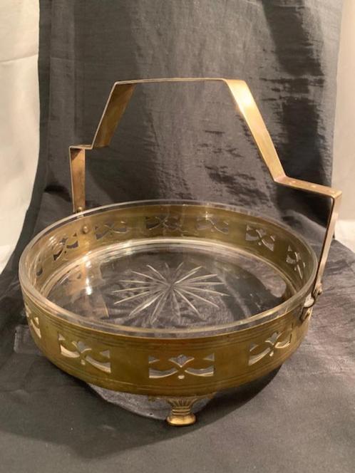 art deco fruitschaal, Antiek en Kunst, Antiek | Woonaccessoires, Ophalen of Verzenden