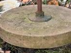 Grote Prachtige stenen slijpsteen, voor decoratie in je tuin, Ophalen, Gebruikt, Metaal