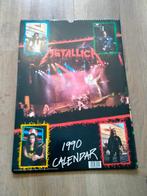 Metallica 1990 vintage kalender muziek hardrock metal, Ophalen of Verzenden, Gebruikt, Overige typen