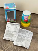 Nachtlampje van Peppa big met meerdere figuren, Ophalen of Verzenden, Zo goed als nieuw, Lamp