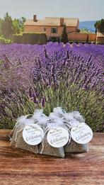 Geurzakjes, lavendel, bruiloft bedankje, wedding gift, Ophalen of Verzenden, Nieuw, Versiering, Geboorte of Huwelijk