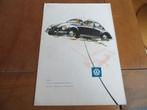 NL folder Volkswagen Kever ca 1957, Ovaal-model, Gelezen, Volkswagen, Ophalen of Verzenden, Volkswagen